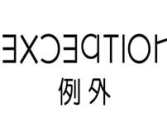例外 品牌
